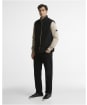Men's Barbour International Reversible Fleece Gilet - Dark Black