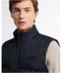 Men's Barbour International Tour Puffer Gilet - Dark Navy