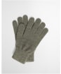 Men’s Barbour Tartan Scarf and Glove Gift Set - Classic / Olive