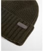 Men's Barbour Carlton Beanie & Gloves Gift Set - Dark Green