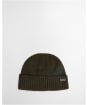 Men's Barbour Carlton Beanie & Gloves Gift Set - Dark Green