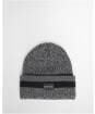 Men's Barbour International Boston Beanie And Scarf Gift Set - Black / Grey