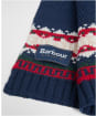 Men's Barbour Kane Knitted Beanie & Scarf Gift Set - Evergreen