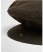 Men's Barbour Waxed Flat Cap - Olive