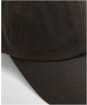 Men's Barbour Waxed Sports Cap - Dark Brown