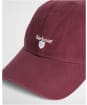 Men's Barbour Cascade Sports Cap - Dark Bordeaux
