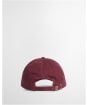 Men's Barbour Cascade Sports Cap - Dark Bordeaux