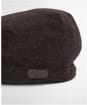 Men's Barbour Barlow Flat Cap - Brown