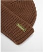 Men's Barbour Mosely Beanie Hat - SOIL