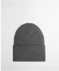 Men's Barbour Harton Beanie Hat - Charcoal