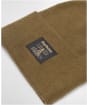 Men's Barbour Harton Beanie Hat - Dark Sand