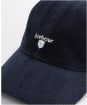Men's Barbour Preston Cord Cap - Navy