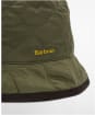 Men's Barbour Liddesdale Reversible Bucket Hat - Olive / Shadow Classic