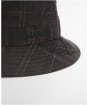 Men's Barbour Haydon Tartan Bucket Hat - Dark Classic Tartan
