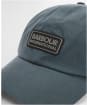 Men's Barbour International Tourer Duke Waxed Cap - Dark Slate