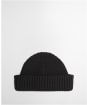 Men's Barbour International Dufton Fisherman Beanie Hat - Black