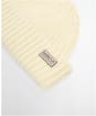 Men's Barbour International Dufton Fisherman Beanie Hat - Chalk
