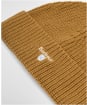 Men's Barbour Cascade Knitted Beanie Hat - Cumin