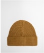 Men's Barbour Cascade Knitted Beanie Hat - Cumin