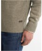 Men's Barbour Nelson Essential Half Zip Sweater - SHADOW GREEN
