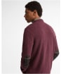 Men's Barbour Holden Crew Neck Sweater - Ruby Marl