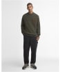 Men's Barbour Stockham Texture Knit Crew - Beech