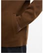 Men's Barbour Florcombe Knitted Cardigan - Dark Sand