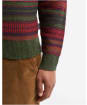 Men's Barbour Highsted Fairisle Crew Neck Sweater - Sage