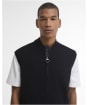 Men's Barbour Kelling Knitted Gilet - Navy