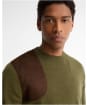 Men's Barbour Whitworth Crew Neck Sweater - Sage