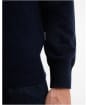 Men's Barbour Whitworth Half Zip Sweater - Dark Navy