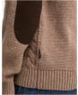 Men's Barbour Staplecross Roll Neck Sweater - Stone