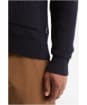 Men's Barbour Hartland Knitted Shawl Neck Cardigan - Navy