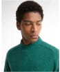 Men's Barbour Newtown Crew Neck Sweater - Green