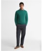 Men's Barbour Newtown Crew Neck Sweater - Green