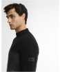 Men's Barbour International Raynes Crew Neck Jumper - Black