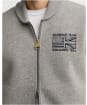 Men's Barbour International Steve McQueen Mack Cardigan - Grey Marl