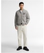 Men's Barbour International Steve McQueen Mack Cardigan - Grey Marl