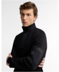 Men's Barbour International Inline Half Zip Jumper - Black