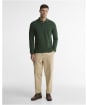 Men’s Barbour L/S Sports Polo Shirt - Sycamore