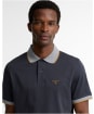 Men's Barbour Cornsay Polo Shirt - Navy / Camel