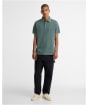 Men's Barbour Denwick Polo Shirt - Vintage Teal