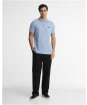 Men's Barbour International Evan Tipped Polo Shirt - Powder Blue