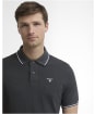 Men's Barbour Fielding Tailored Polo Shirt - Charcoal