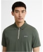 Men's Barbour International Ashmann Tipped Polo Shirt - Thyme