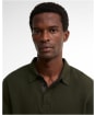 Men's Barbour Kentown Tailored Long Sleeve Polo Shirt - Sage