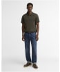 Men's Barbour Stanford Tailored Polo Shirt - Sage