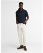 Men's Barbour Stanford Tailored Polo Shirt - Navy