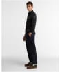 Men's Barbour Frith Tartan Stripe Rugby Shirt - Navy
