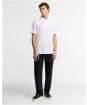 Men's Barbour International 90th Anniversary Polo Shirt - White
